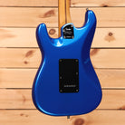 Fender American Ultra II Stratocaster electric guitar Noble Blue with single-coil pickups