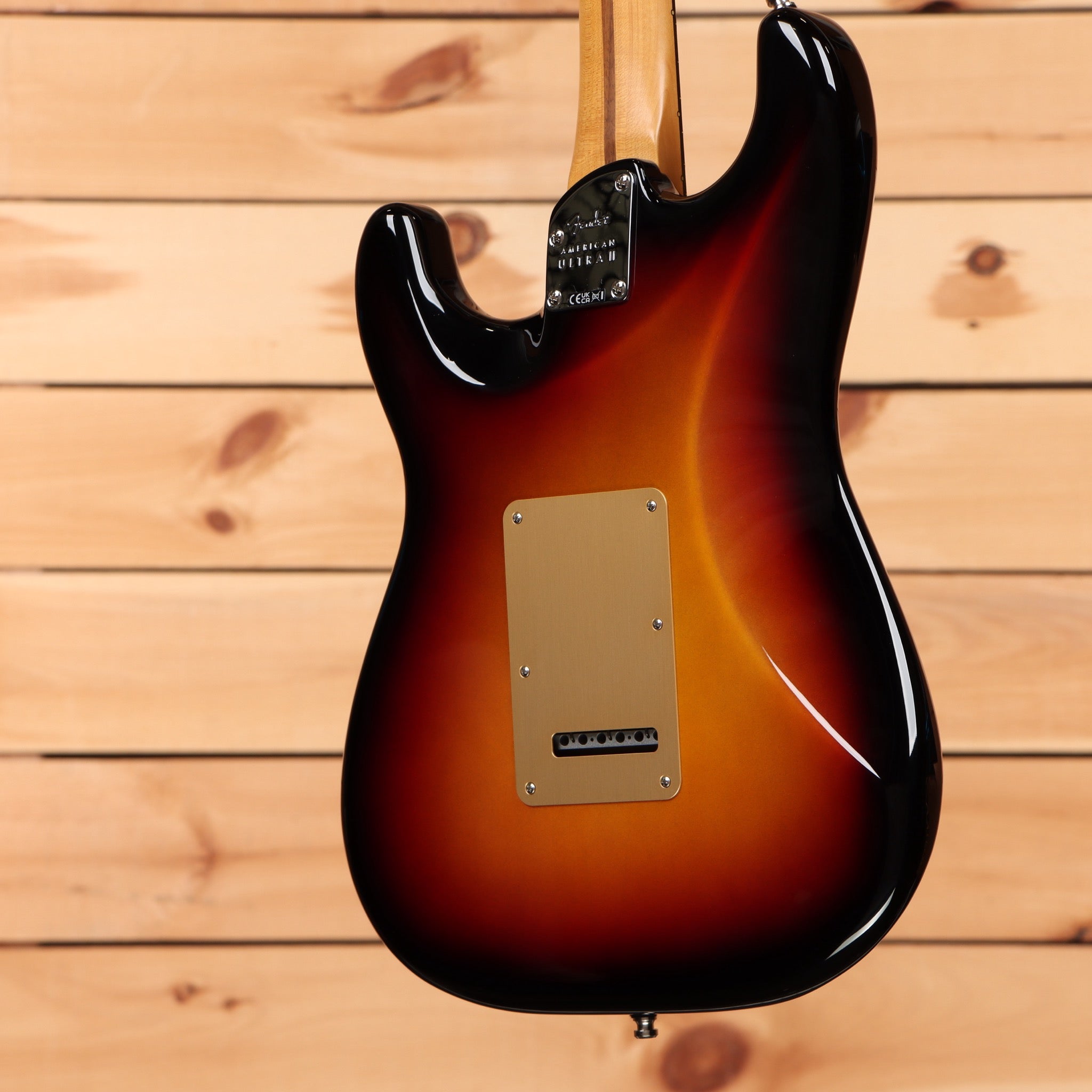 Fender American Ultra II Stratocaster electric guitar Ultraburst with single-coil pickups