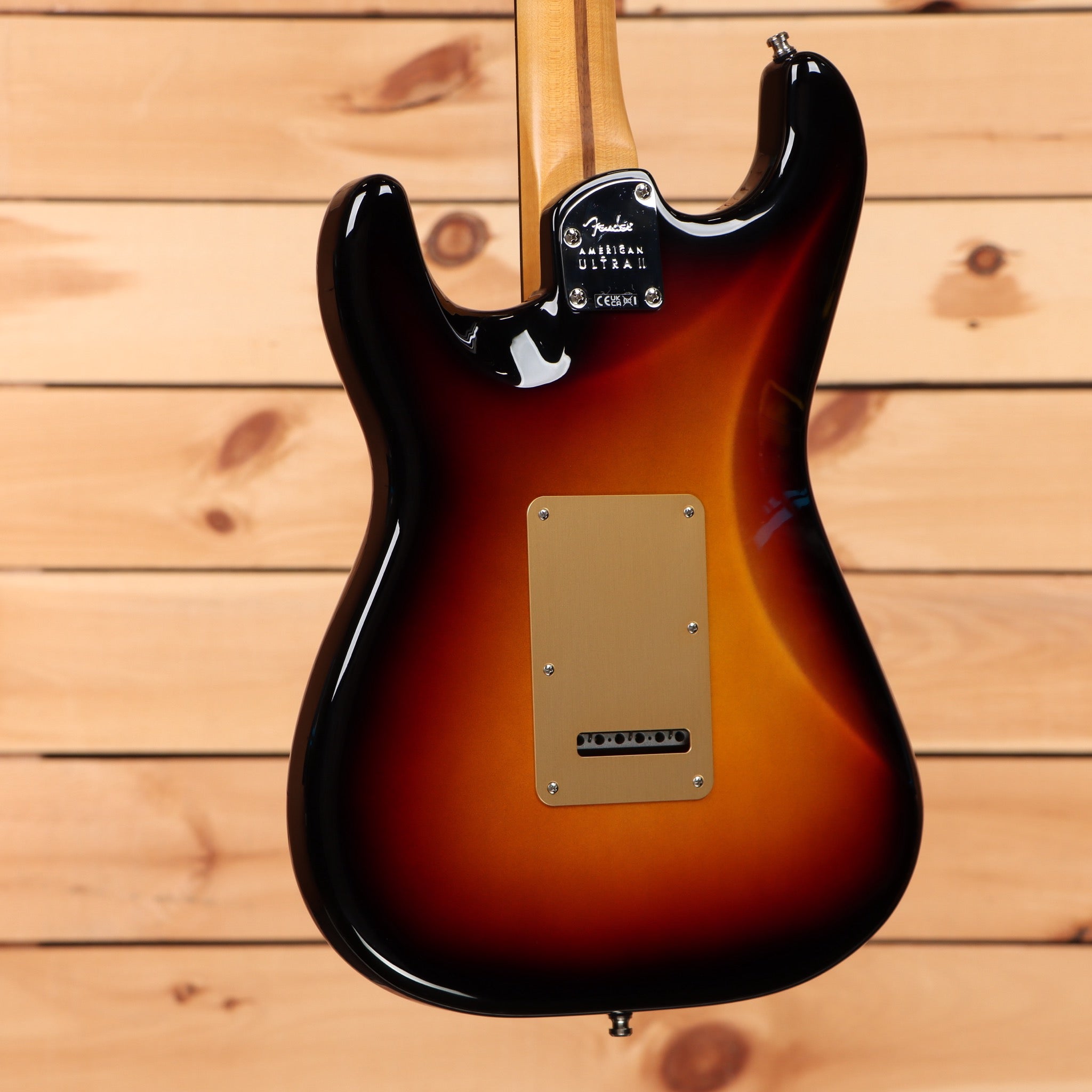 Fender American Ultra II Stratocaster electric guitar Ultraburst with single-coil pickups