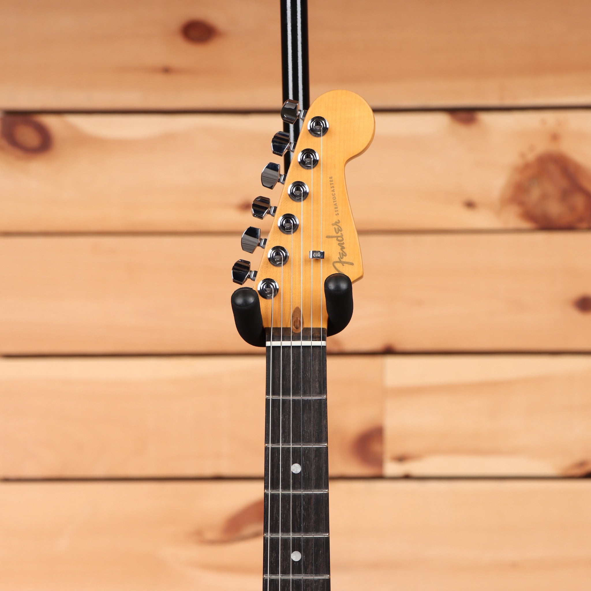 Fender American Ultra II Stratocaster electric guitar Ultraburst with maple neck and single-coil pickups