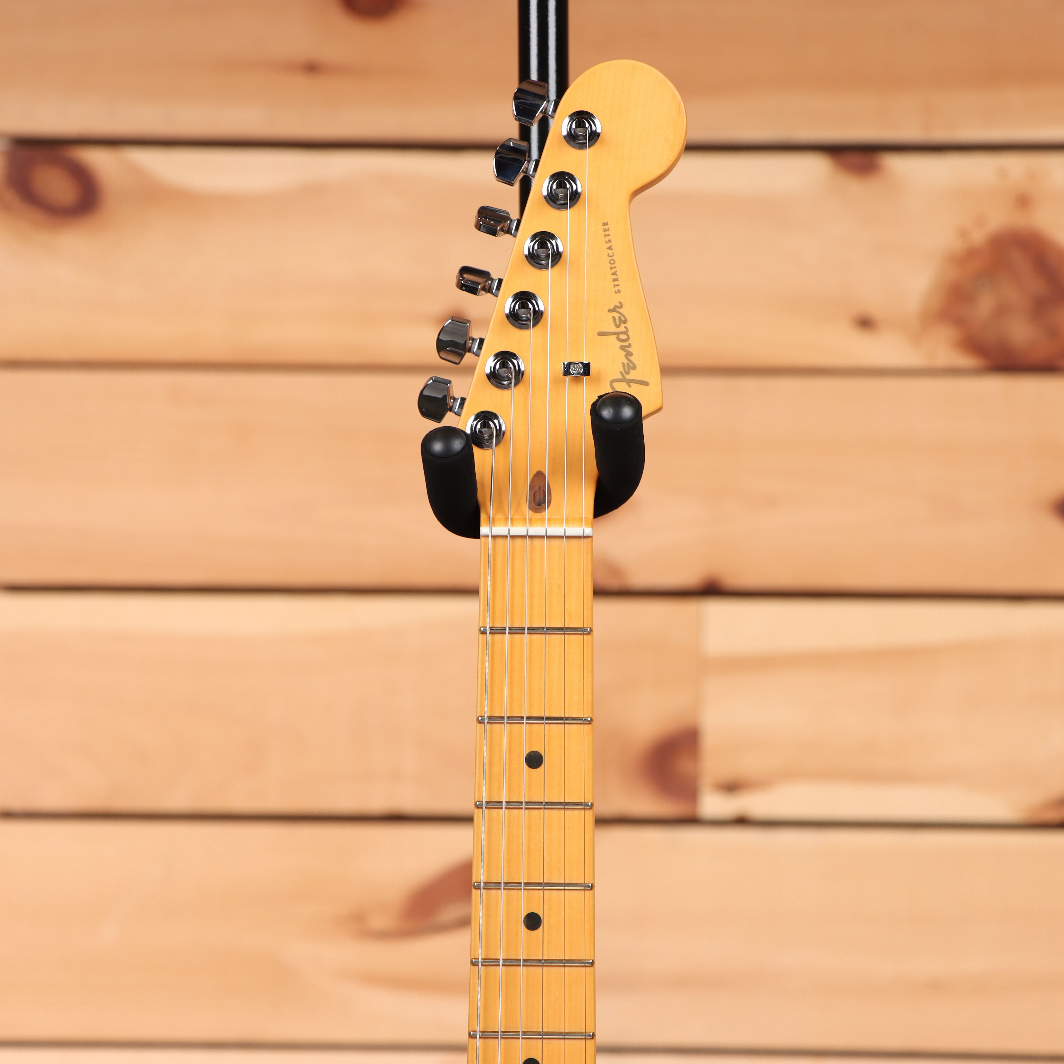 Fender American Ultra II Stratocaster electric guitar Avalanche finish with maple neck