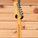 Fender American Ultra II Stratocaster electric guitar Avalanche with maple neck and vintage-style tuning machines