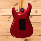 Fender American Ultra II Stratocaster electric guitar Sinister Red with single-coil pickups