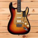 Fender American Ultra II Stratocaster HSS electric guitar Ultraburst with maple neck and three-pickup configuration