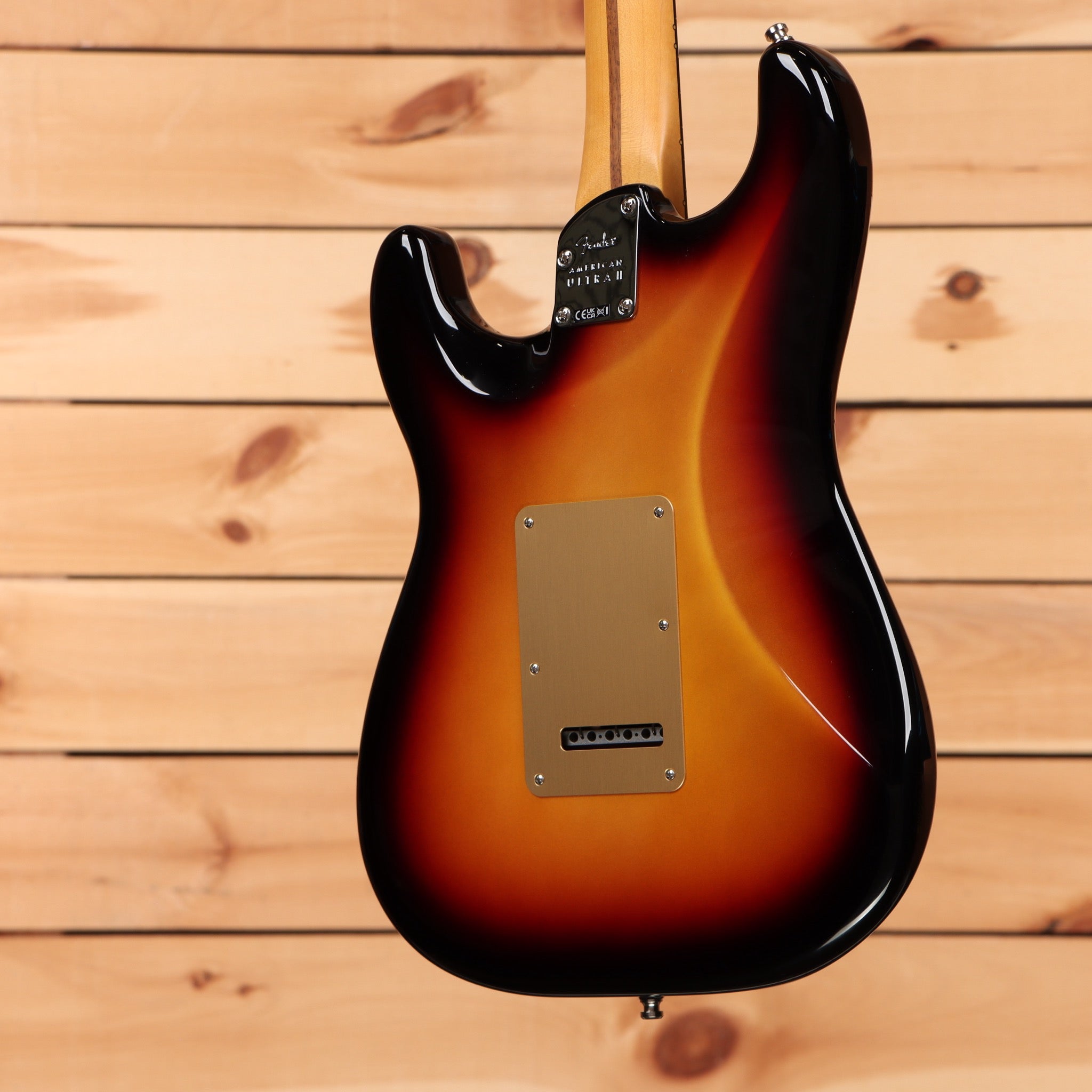 Fender American Ultra II Stratocaster HSS electric guitar Ultraburst with single-coil pickups