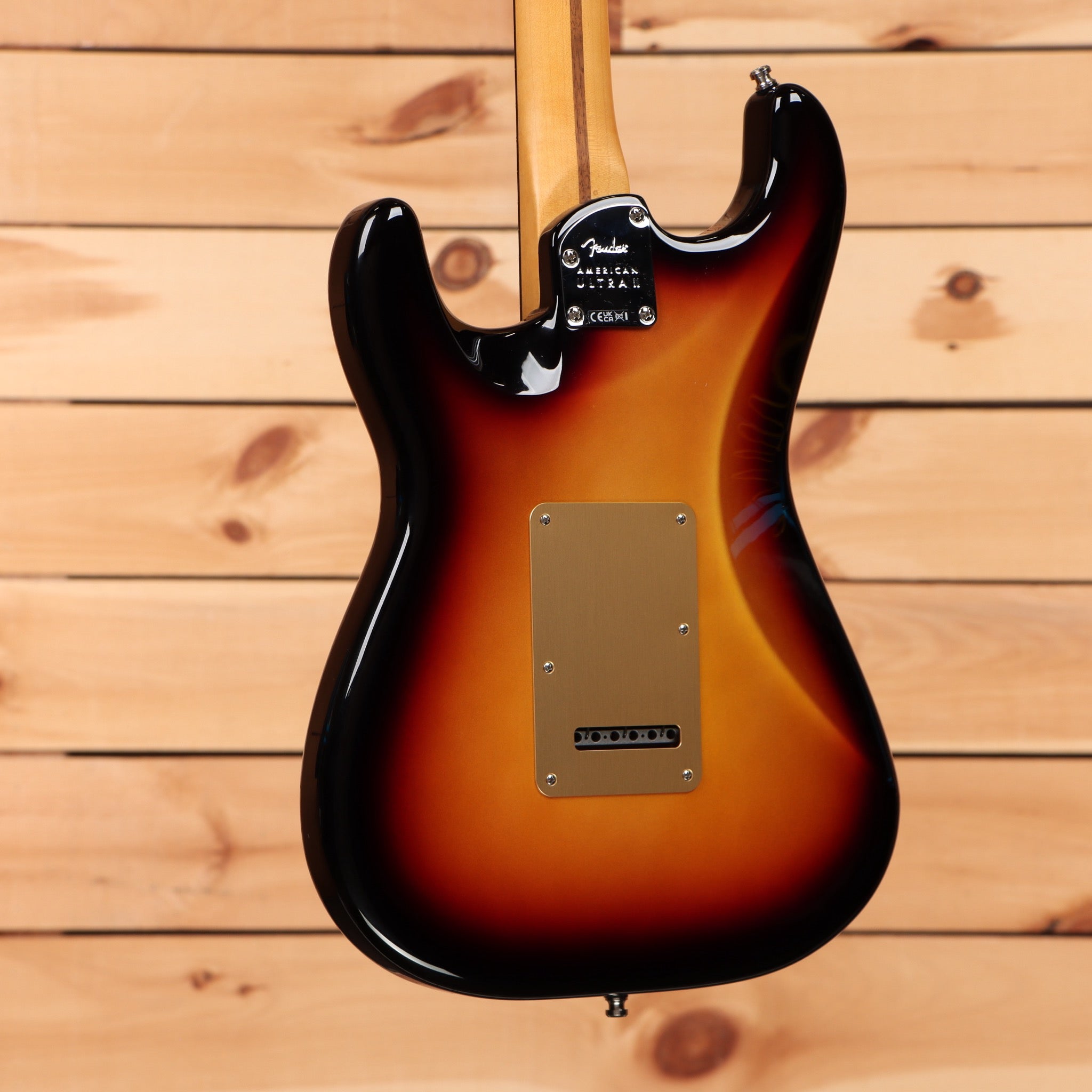 Fender American Ultra II Stratocaster HSS electric guitar Ultraburst with single-coil pickups