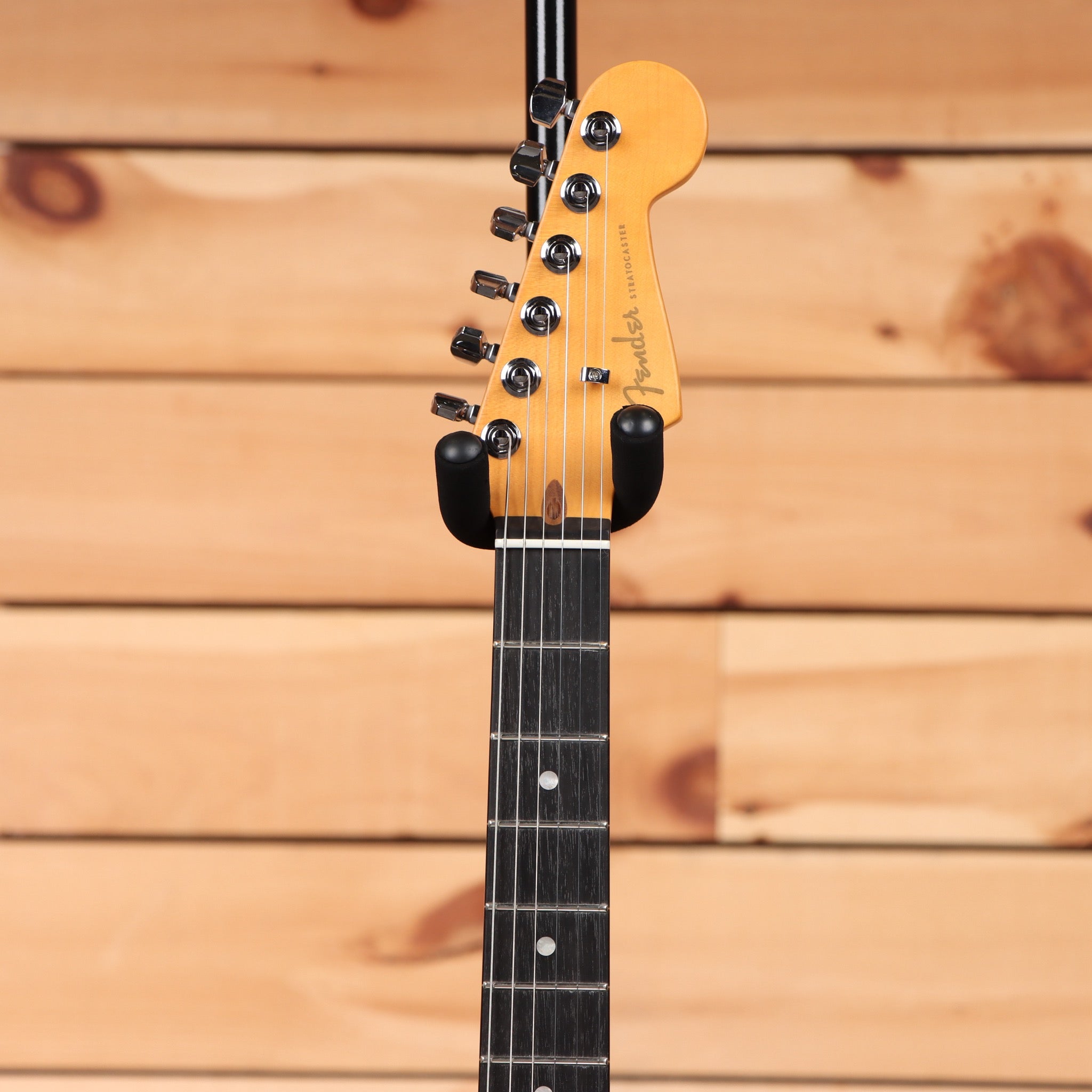 Fender American Ultra II Stratocaster HSS electric guitar Ultraburst with maple neck and chrome hardware