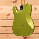 Fender American Ultra II Telecaster electric guitar Solar Flare green with chrome hardware