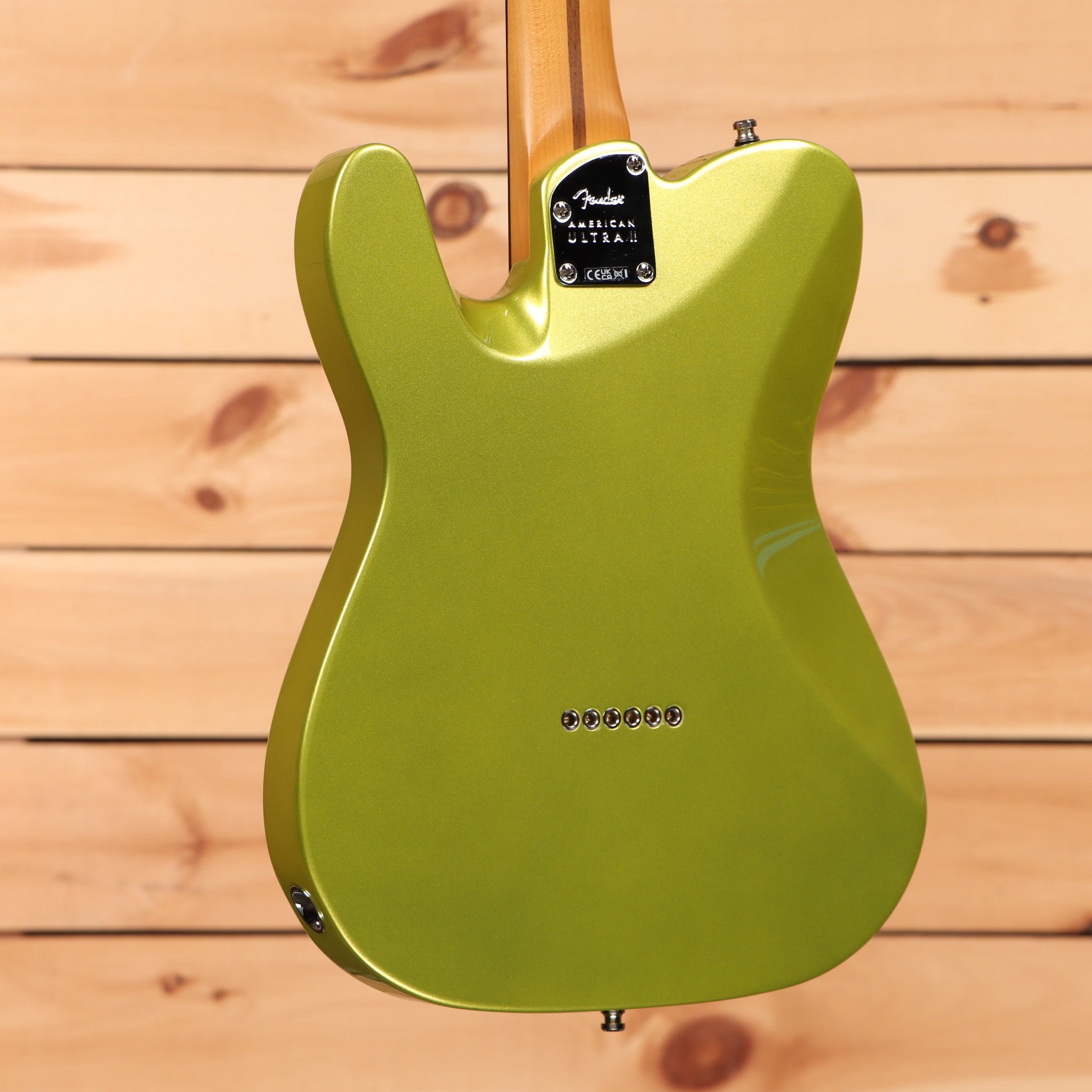 Fender American Ultra II Telecaster electric guitar Solar Flare with single-coil pickups