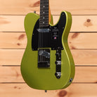 Fender American Ultra II Telecaster electric guitar Solar Flare with black pickguard and chrome hardware