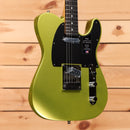 Fender American Ultra II Telecaster electric guitar Solar Flare with black pickguard and chrome hardware