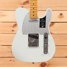 Fender American Ultra II Telecaster electric guitar Avalanche white with maple neck and single-coil pickups