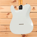 Fender American Ultra II Telecaster electric guitar Avalanche white with single-coil pickups