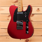 Fender American Ultra II Telecaster electric guitar Crimson Red with maple neck and black pickguard