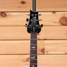 Paul Reed Smith SE Custom 24 semi-hollow electric guitar Charcoal Burst with bird inlays