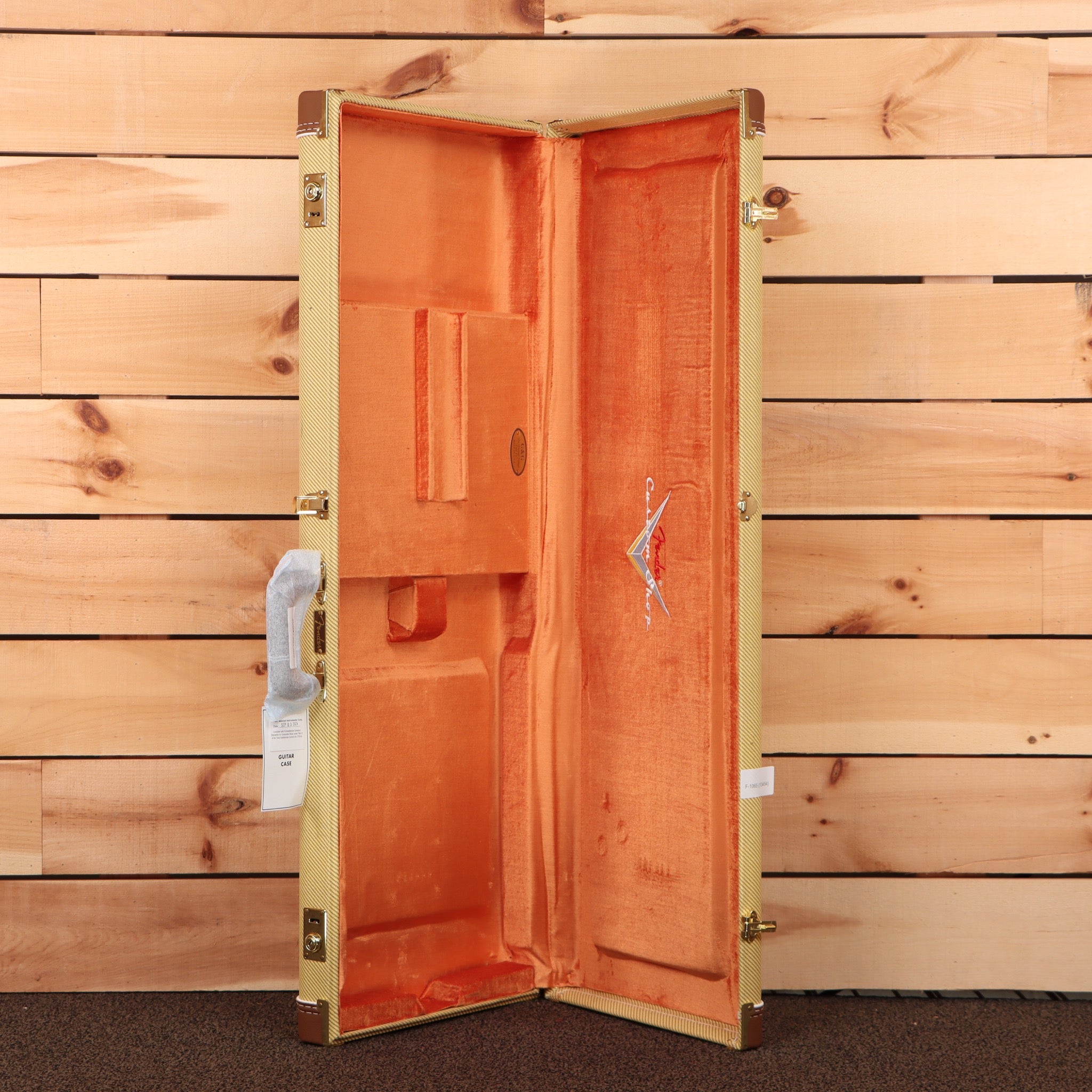Fender Custom Shop Limited Greg Fessler Masterbuilt 1957 Stratocaster electric guitar Fiesta Red Journeyman Relic with gold hardware