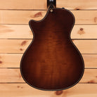 Pre-owned Taylor 652ce Builders Edition semi-hollow electric guitar natural finish with venetian cutaway
