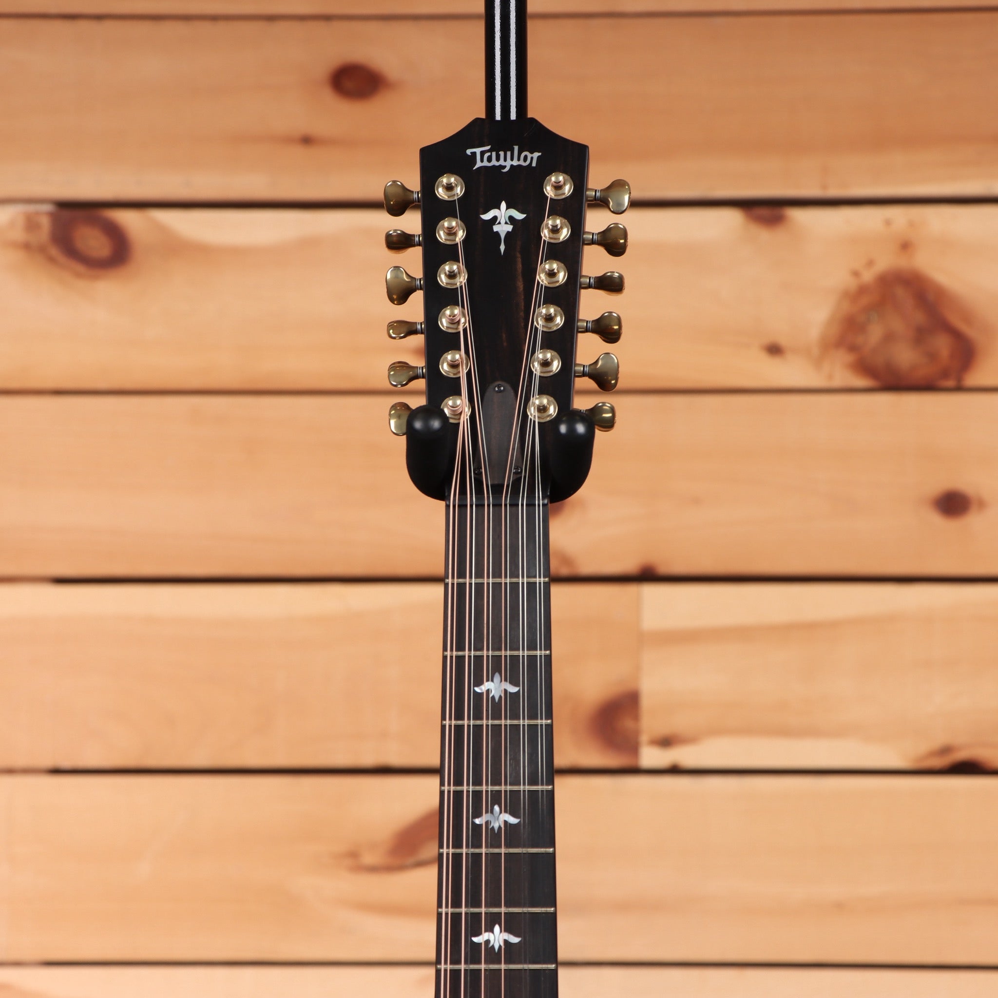 Taylor 652ce Builders Edition 12-string acoustic-electric guitar natural finish with cutaway