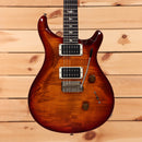 Paul Reed Smith Custom 24 electric guitar Dark Cherry Sunburst with flamed maple top and humbucker pickups