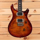 Paul Reed Smith Custom 24 electric guitar Dark Cherry Sunburst with flamed maple top and humbucker pickups