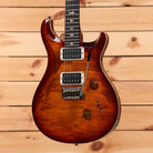 Paul Reed Smith Custom 24 Dark Cherry Sunburst electric guitar with flamed maple top and dual humbuckers