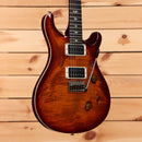 Paul Reed Smith Custom 24 electric guitar Dark Cherry Sunburst flamed maple top dual humbuckers