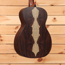 Martin OX2E Cocobolo parlor acoustic guitar natural finish with inlaid light wood soundboard stripe