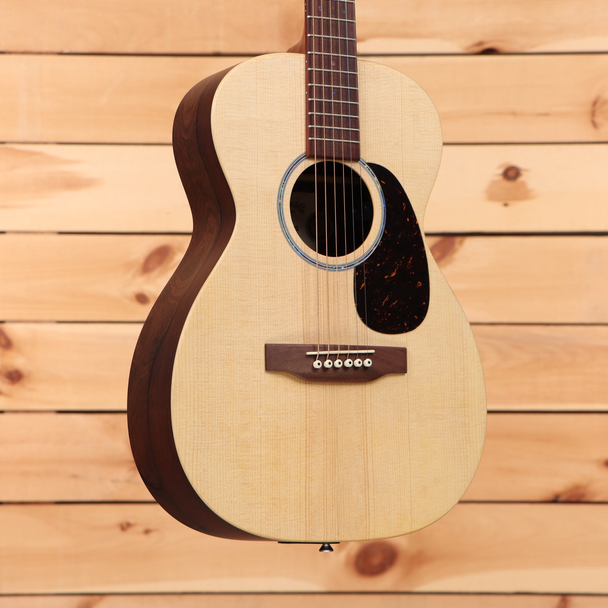 Martin OX2E dreadnought acoustic guitar natural finish cocobolo back and sides