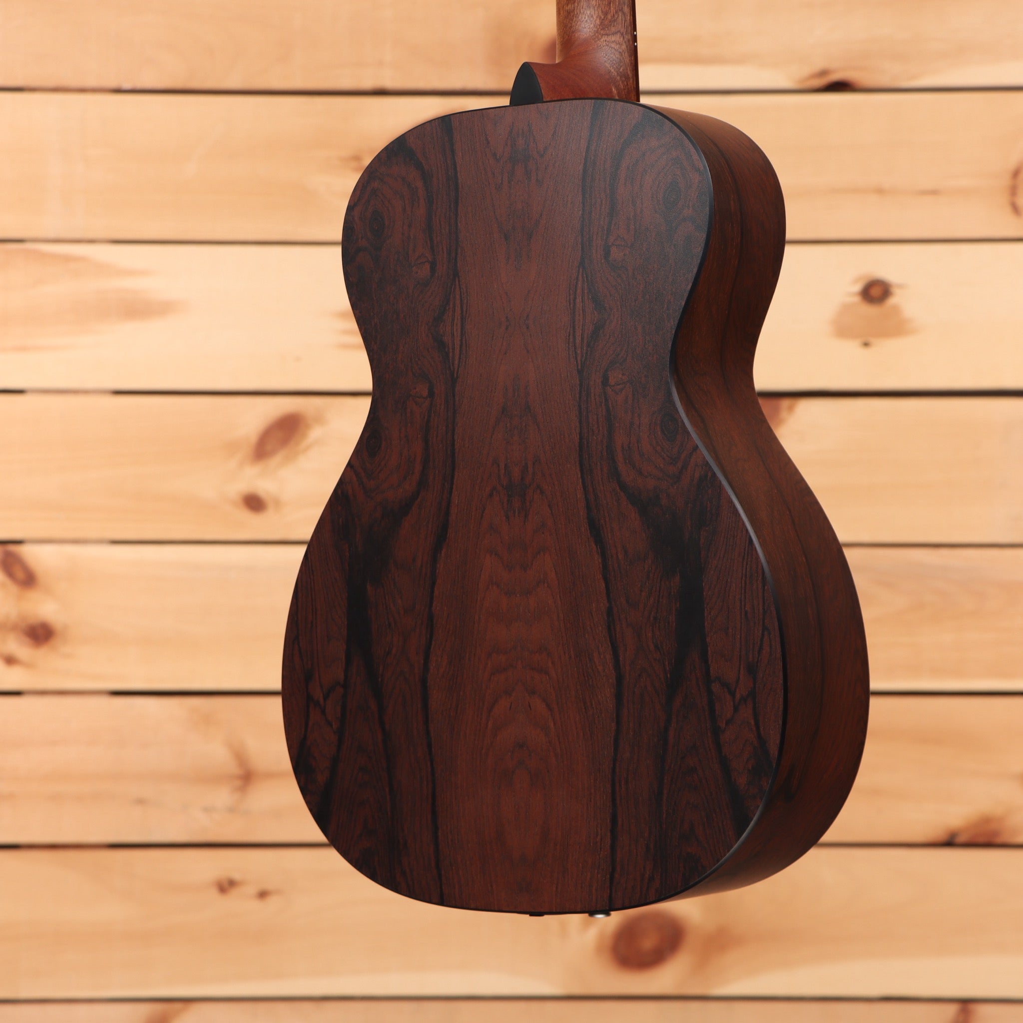 Martin OX2E Cocobolo natural acoustic guitar dreadnought with dark wood grain finish