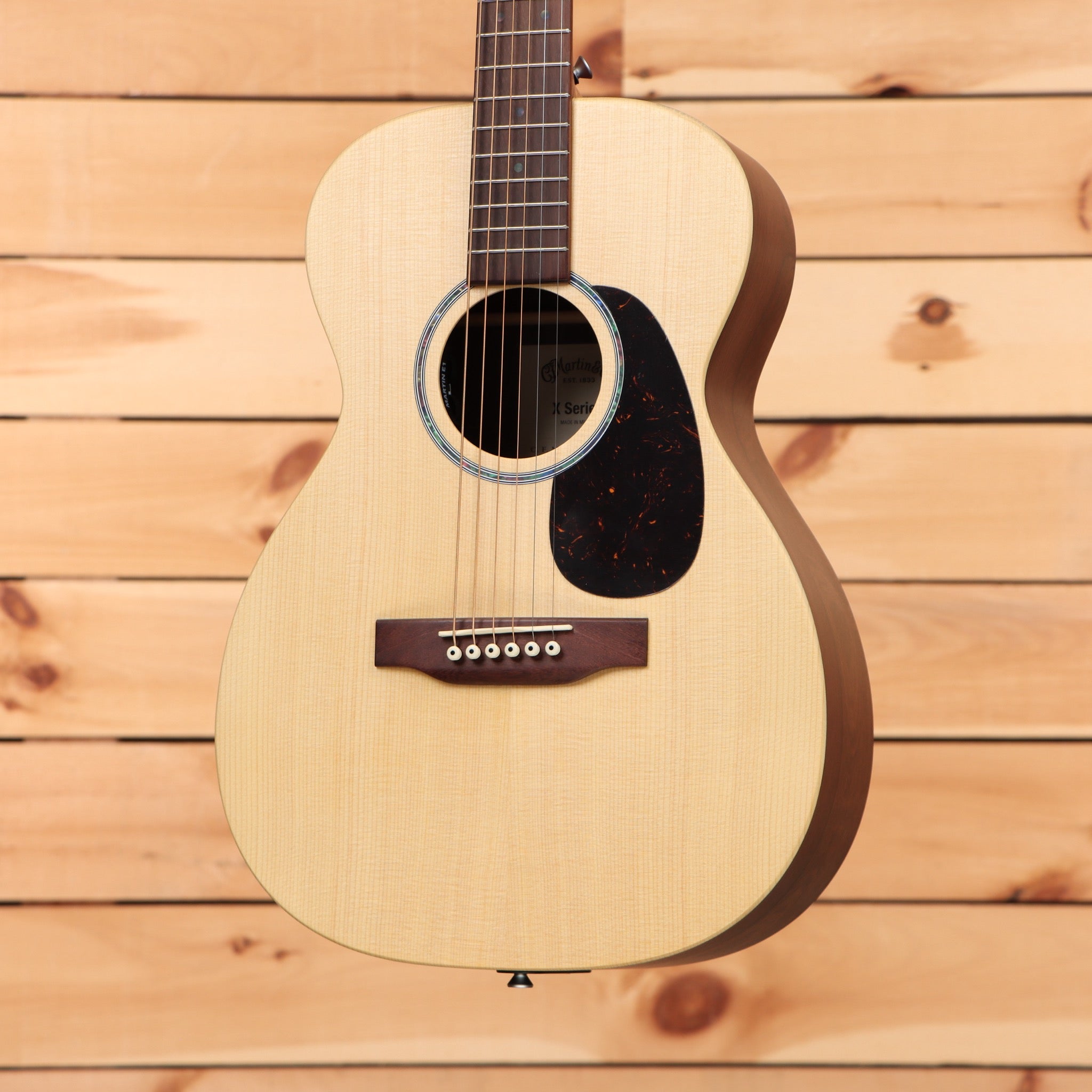 Martin OX2E Concert acoustic guitar Cocobolo natural finish with tortoiseshell pickguard