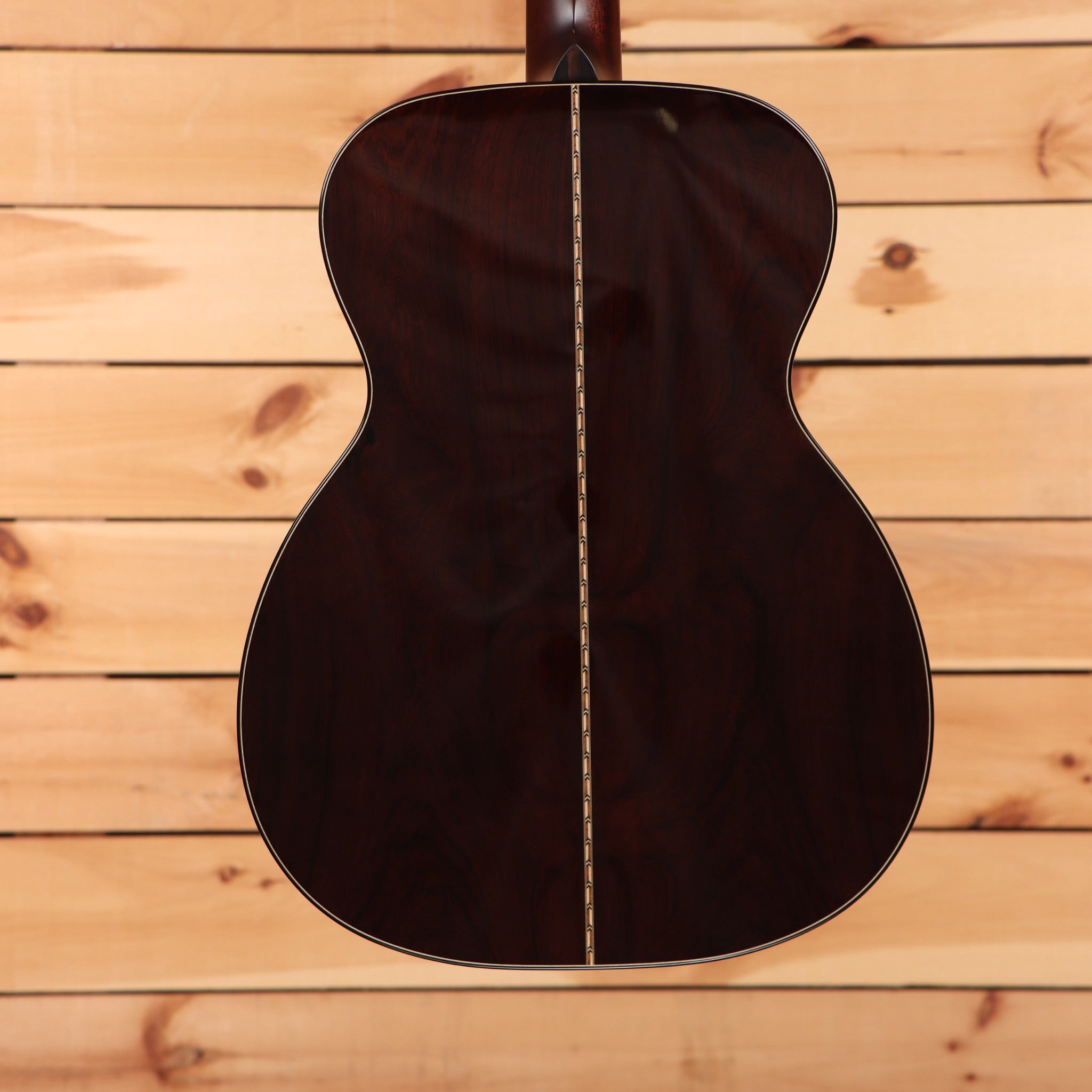 Bourgeois Touchstone Signature OM acoustic guitar natural finish with abalone inlay binding
