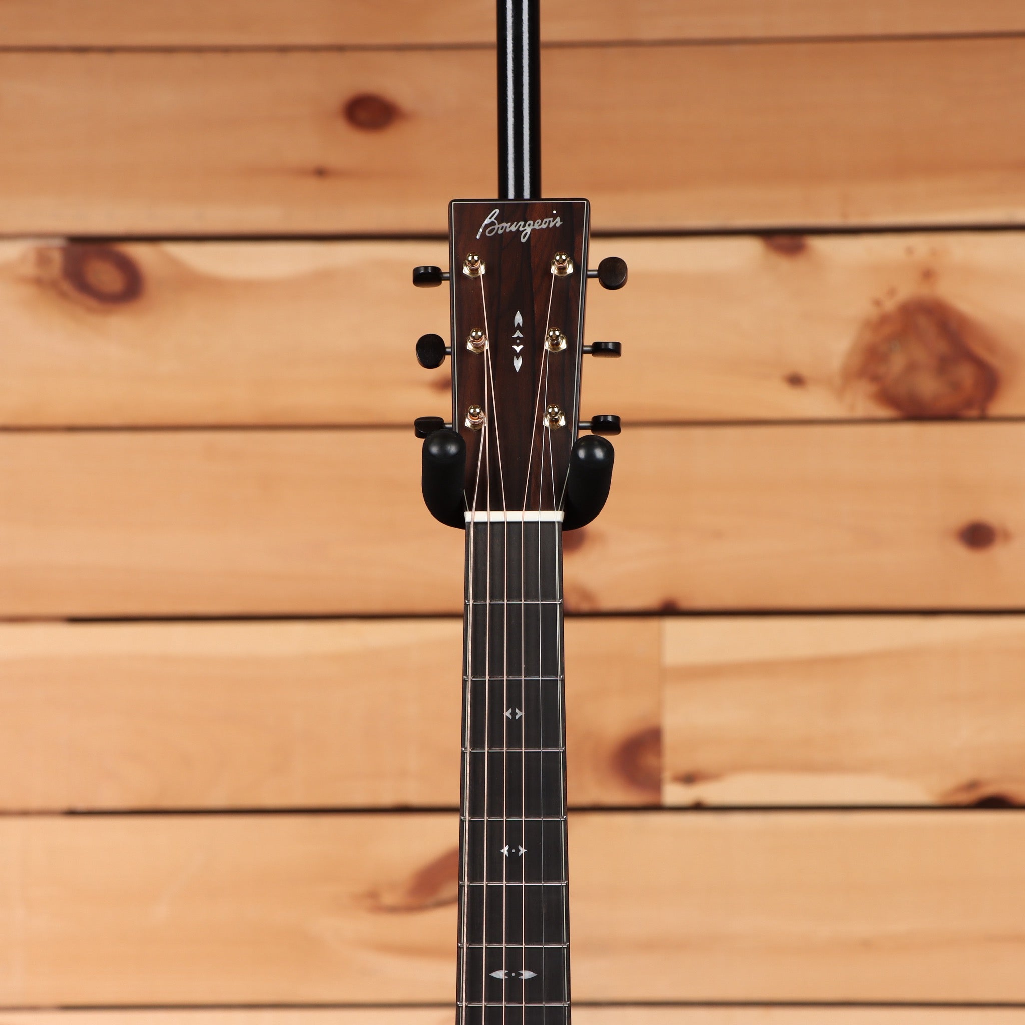 Bourgeois Touchstone Signature OM acoustic guitar natural finish with slotted headstock