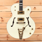 Gretsch Limited G8424T Billy Duffy Signature Falcon hollow-body electric guitar Vintage White with Bigsby tremolo