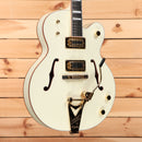 Gretsch Limited G8424T Billy Duffy Signature Falcon semi-hollow electric guitar Vintage White with Bigsby tremolo