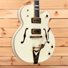 Gretsch Limited G8424T Billy Duffy Signature Falcon semi-hollow electric guitar Vintage White with Bigsby tremolo