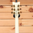 Gretsch Limited G8424T Billy Duffy Signature Falcon hollow-body electric guitar vintage white with Bigsby tremolo and gold hardware