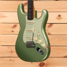 Fender Custom Shop Righteous Reissue Late 1962 Stratocaster relic electric guitar Sage Green Metallic with single-coil pickups
