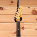 Fender Custom Shop Righteous Reissue Late 1962 Stratocaster electric guitar relic aged sage green metallic with maple neck