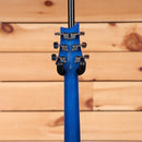 Paul Reed Smith SE Custom 24 Semi-Hollow electric guitar Lake Blue with chrome hardware and piezo pickups