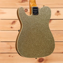 Fender Custom Shop Limited P90 Thinline Telecaster relic electric guitar Aged Gold Sparkle with P90 pickups
