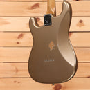 Fender Custom Shop Limited 1959 Stratocaster Hardtail Relic electric guitar Aged Shoreline Gold with single-coil pickups