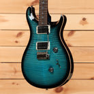 Paul Reed Smith 40th Anniversary Custom 24 Limited Edition electric guitar Sub-Zero Smokeburst with flamed maple top and dual humbuckers