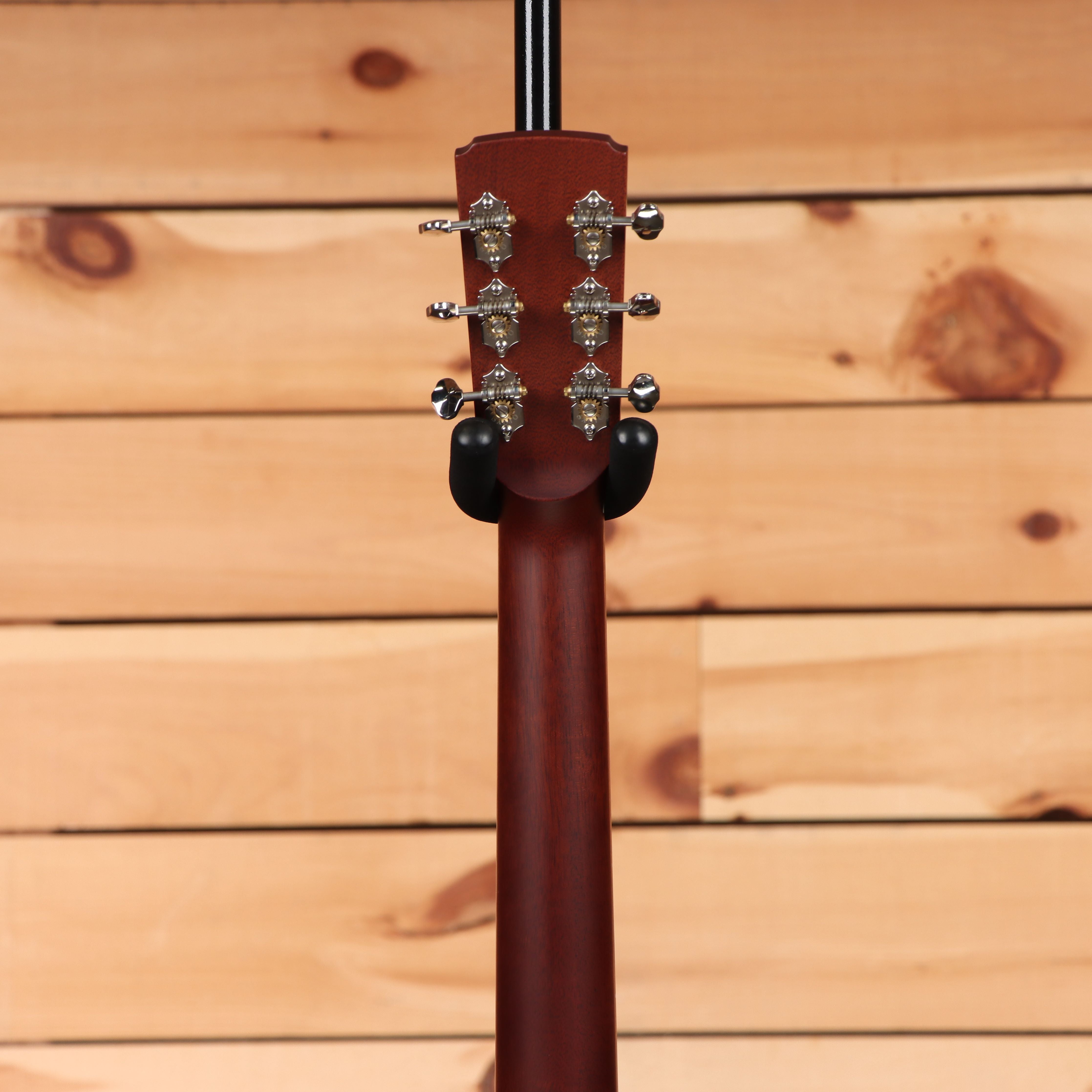 Boucher SG181UV acoustic guitar natural finish with chrome tuning machines