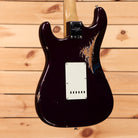 Fender Custom Shop Righteous Reissue Late 1962 Stratocaster electric guitar Midnight Purple relic with white pickguard