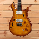 Paul Reed Smith Limited DGT semi-hollow electric guitar McCarty Sunburst with flamed maple top and dual humbuckers