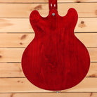 Gibson ES-330 semi-hollow electric guitar Sixties Cherry with f-holes and dual humbuckers