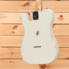 Fender Custom Shop Limited 1960 Telecaster Relic electric guitar Olympic White with single-coil pickups
