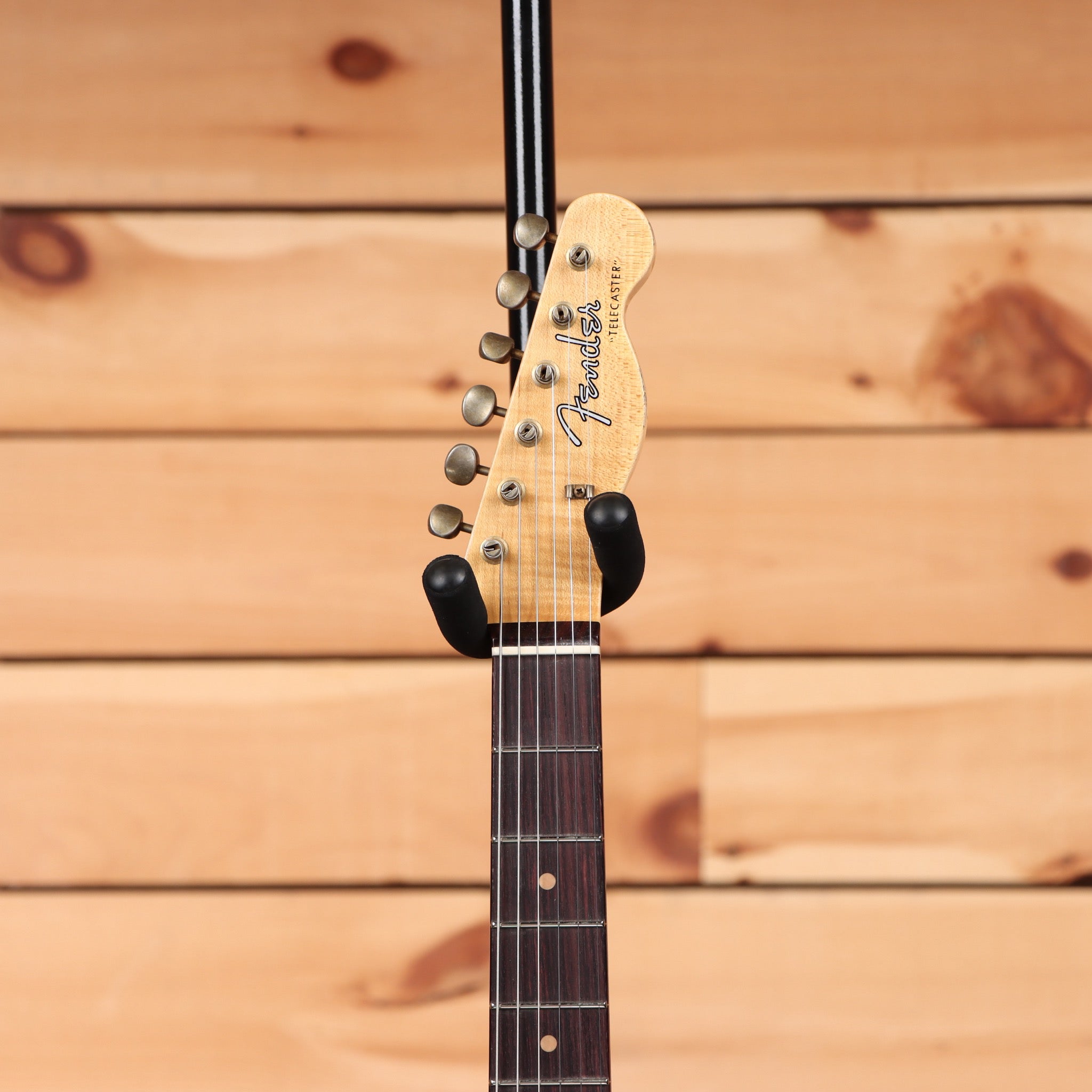Fender Custom Shop Limited 1960 Telecaster Relic electric guitar Olympic White with maple neck