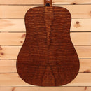 Gallagher Bluegrass Bell dreadnought acoustic guitar light amber sapele back and sides