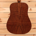 Gallagher Bluegrass Bell dreadnought acoustic guitar light amber sapele back and sides